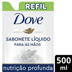 Imagem de Refil Sabonete Líquido Para As Mãos Dove Nutrição Profunda 500Ml