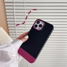 Imagem de Adequado para capa de celular de cor dupla 13promax, vermelha, para iPhoneXR