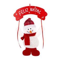 Imagem de Guirlanda Natalina Enfeite De Natal Decorativo Papai Noel - Afastore