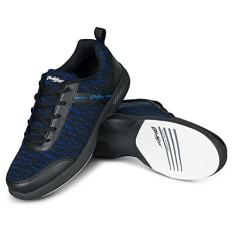 Imagem de KR Strikeforce Tênis de boliche masculino estilo atlético Flyer Mesh com tecnologia FlexSlide para jogadores destros ou canhotos