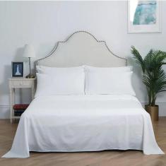 Imagem de Jogo De Lençol Casal 600 Fios Egipcíos 100% Algodão 04 Peças  - Forte 