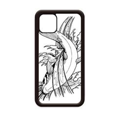 Imagem de Capa Fish Swimming Satisfied Sea Seaw para iPhone 11 Pro Max para Apple Mobile Case