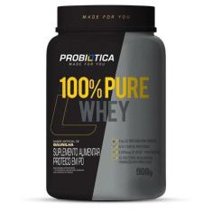Imagem de 100% Pure Whey Probiotica V02 Pote 900G - Baunilha-Unissex