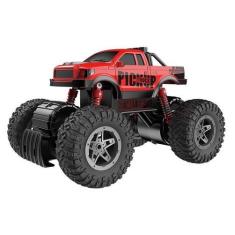 Imagem de Caminhão Monter Truck Fricção Com Luz E Som Vermelho - Shiny Toys