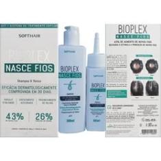 Imagem de Bioplex Shampoo 300ml + Tônico 60ml Soft Hair Nasce Fios