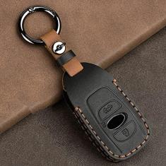 Imagem de Capa para porta-chaves do carro, capa de couro inteligente, adequado para Subaru BRZ Forester Legacy Outback WRX WRX STI Impreza XV, porta-chaves do carro ABS Smart porta-chaves do carro