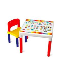 Imagem de Mesa Infantil Escolar Com Cadeira 9068 - Bell Toy