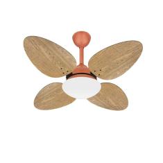Imagem de Ventilador Teto Cobre 4 Pás Trevo Turbo Varanda Ventax 220V
