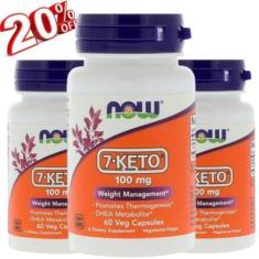 Imagem de Kit 3 Potes - 7 Keto 100Mg 60 Softgel Now Foodssoftgels