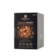 Imagem de Cacao Whey 28g Essential Nutrition 15 Sachês