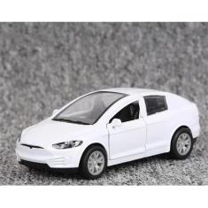 Imagem de Presente colecionável Tesla Model X/3 em escala 1:32 em liga