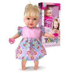 Imagem de Boneca Totsy 113 Frases Com Cabelo Supertoys - Super Toys