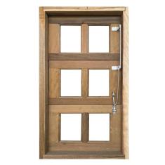 Imagem de Janela De Madeira Vitro Capelinha Basculante Reto De Ita ba E