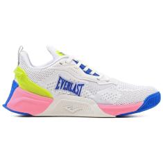 Imagem de Tênis Everlast Climber Pro 2.0 Feminino - Branco/Rosa/Amarelo