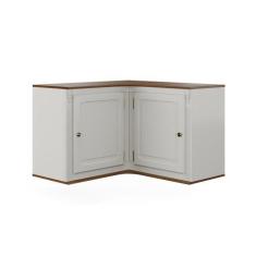 Imagem de Armário de Cozinha Aéreo de Canto Hannover de Madeira com 2 Portas - M