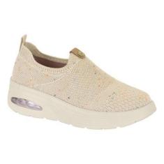 Imagem de Tenis Feminino Modare Slip On Tecido Knit Calce Fácil Amortecedor em Gel-Feminino