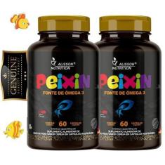 Imagem de Omega 3 Kids Infantil Peixin 2x60 Peixinhos Mastigaveis - Alisson Farm