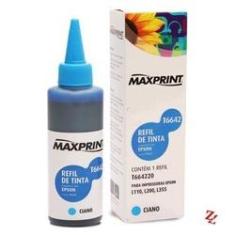 Imagem de Refil De Tinta Maxprint Compatível Epson 100ml T664220 AZUL