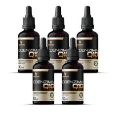 Imagem de 5x Coenzima Q10 100mg Por Porção em Gotas 30ml Tuttiflora