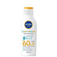 Imagem de NIVEA SUN Kids Sensitive FPS 60 - Protetor 125ml BLZ