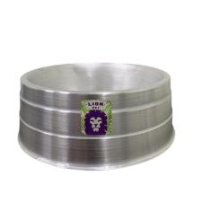 Imagem de Comedouro Pote Para Cães E Gatos De Alumínio 1000Ml - Pets