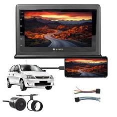 Imagem de Kit Multimídia Mp5 2 Din Android Corsa Classic Hatch Sedan - E-tech