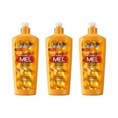 Imagem de Creme Pentear Dabelle 550G Milagres Do Mel - Kit Com 3Un