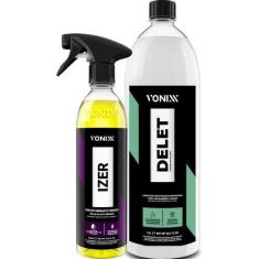 Imagem de Limpador De Pneus BorrachaS Delet 1,5l Limpador Rodas Izer 500ml Vonix