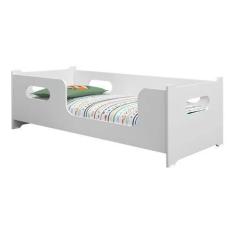 Imagem de Cama Montessori Infantil Branca Baixa Mamãe Tranquila - LV - LV MÓVEIS