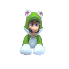 Imagem de Super Mario Mini Boneco Colecionável Luigi Felino - Candide