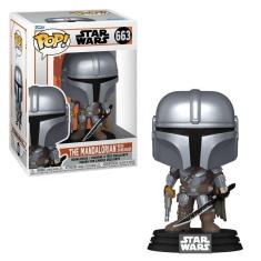 Imagem de Boneco Funko Pop Star Wars - The Mandalorian With Darksaber