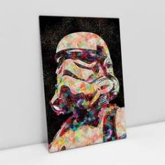 Imagem de Quadro Star Wars Stormtrooper Estilizado Colorido - Bimper