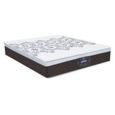 Imagem de Colchão Box Casal 138cm Molas Ensacadas Soft Pillow New York Marrom - Gazin