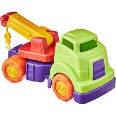 Imagem de Carrinho Caminhão Brinquedo Articulado Brinquedo Infantil Menino 2 Ano