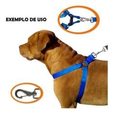 Imagem de Coleira Peitoral Para Cachorro C/ Guia Modelo Americano Tamanho  P, M,