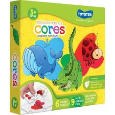 Imagem de Quebra Cabeça Explorando As Cores Toyster 2365