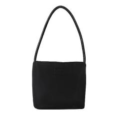 Imagem de Bolsas e bolsas Oxford de pano para mulheres Hobo Bolsa de ombro, Preto