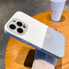 Imagem de Capa de telefone de silicone líquido 3 em 1, cor doce, para iphone 13 14 12 pro max 11 xs max xr x, capa traseira de proteção para câmera, t6, para iphone 14