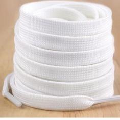 Imagem de 6 Pares de Cadarço Branco Tradicional chato Tênis 1,20mt - WCAN