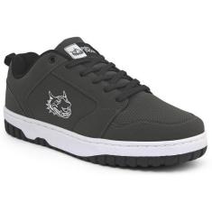 Imagem de Tênis Masculino Red Nose Skate Rnnm817 Retrô Robusto, Grafite, Preto, 