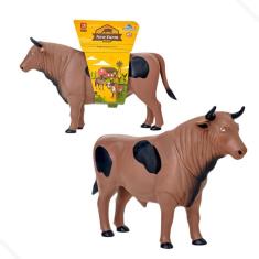 Imagem de Boneco Touro Fazenda Brinquedo Grande Coleção Menino Menina