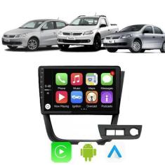 Imagem de Kit Multimidia Gol Saveiro Voyage G5 2008 2009 2010 2011 2012 CarPlay 