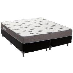 Imagem de Cama Box e Colchão Light Espuma D33 Queen Ortobom,  Preto