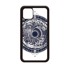 Imagem de Waves Compasso Circle Art Pattern para iPhone 12 Pro Max Capa para Apple Mini Mobile Case