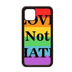 Imagem de Capa Transgênero Bisexuals Love Not Hate LGBT para iPhone 12 Pro Max para Apple Mini Mobile Case Shell