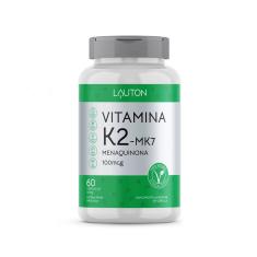 Imagem de Vitamina K2 Mk7 Menaquinona 100mcg 60 Cápsulas - Lauton