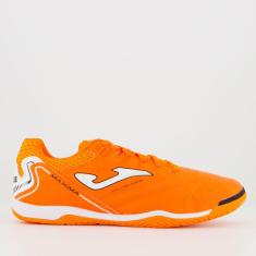 Imagem de Chuteira Joma Maxima Futsal Laranja e Preta  masculino