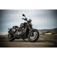 Imagem de 4 Quebra-Cabeça Cognitivo Reabilitação Idosos Motos 40 Peças - Reidope