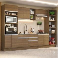 Imagem de Armário de Cozinha Completa 330cm Rustic Glamy Madesa 03