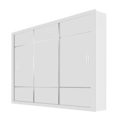 Imagem de Guarda Roupa Lotse 3 Portas De Correr 4 Gavetas Carioca Branco